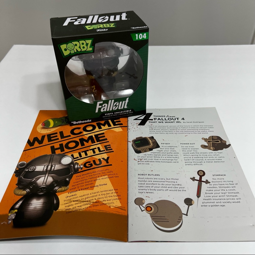 Fallout 4 Power Armor Dorbz (Funko), vinyl figure, Bethesda